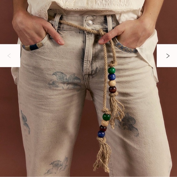 We The Free Geranium Slouchy Straight Jeans Size 30 New With Tag Sold out! - Picture 3 of 14